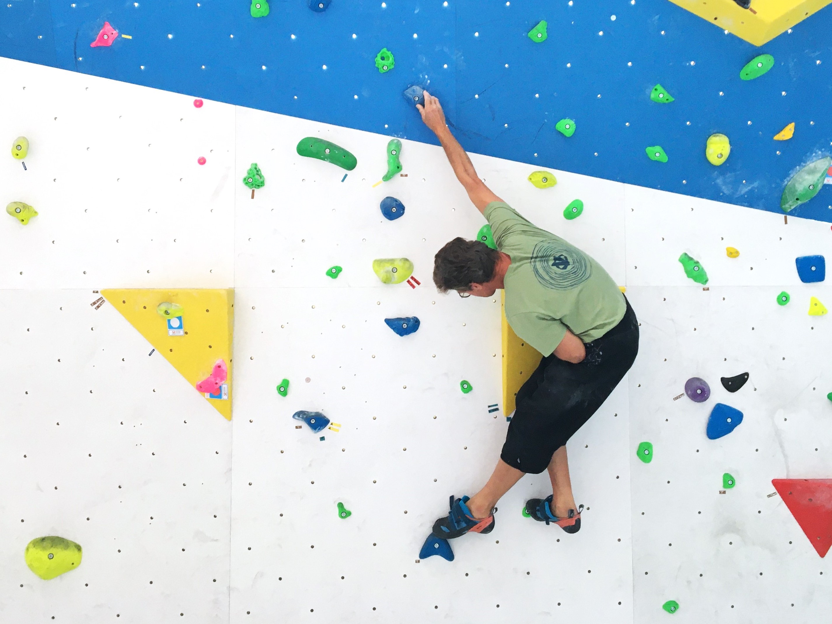 Bouldern Expert light, letztes Mal im EC